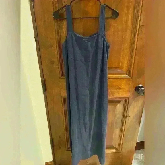 Eileen Fisher Dresses & Skirts - Eileen Fisher Linen Square Neck Dress Small